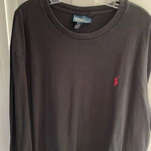Polo by Ralph Lerann size medium black long sleeve T-shirt